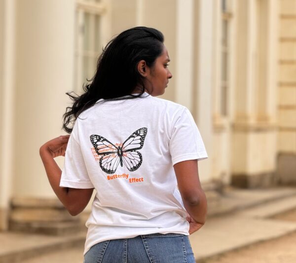 Butterfly Effect- White- Unisex - Image 2