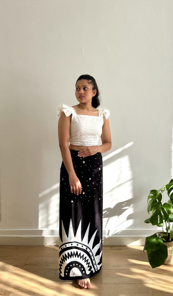 Women Batik sarong - Black