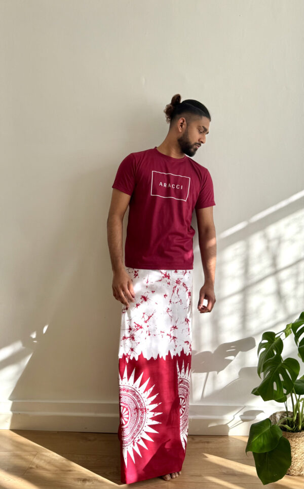 Men Batik - maroon